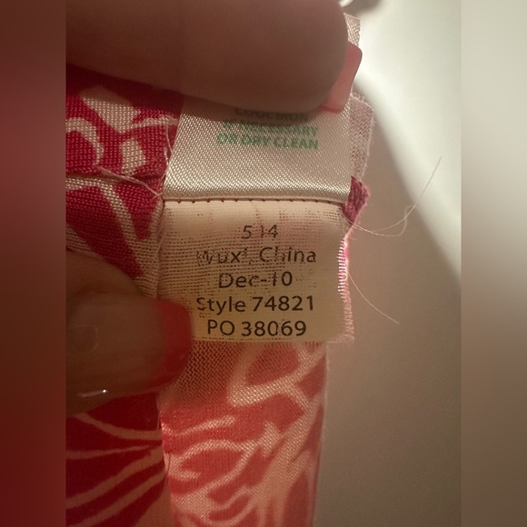 Lilly Pulitzer Pink Clare Floral Dress Size Small
Spring Summer - Picture 7 of 7